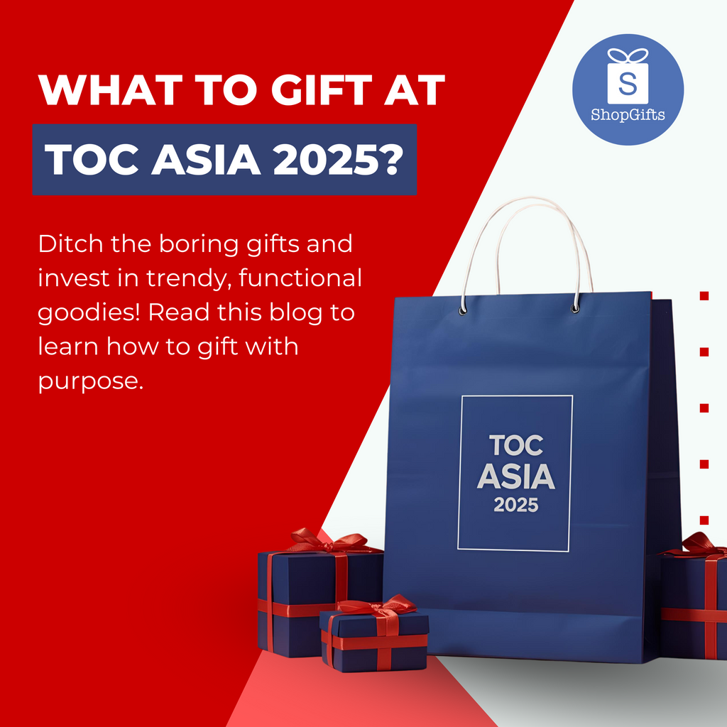 Top Trending Corporate Gifts for TOC Asia 2025 | ShopGifts | Corporate Gifts Singapore