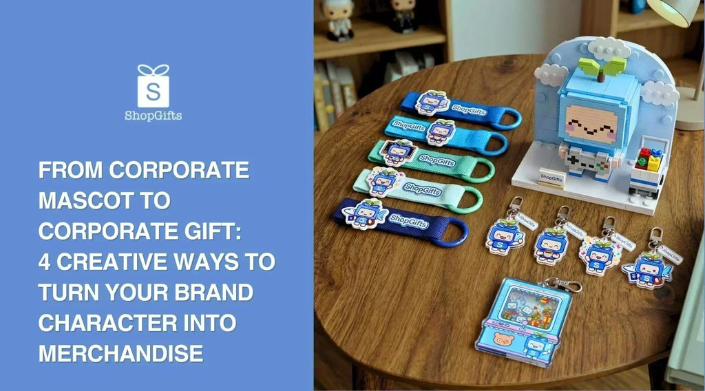 From Corporate Mascot to Corporate Gift: 4 Creative Ways to Turn Your Brand Character Into Merchandise