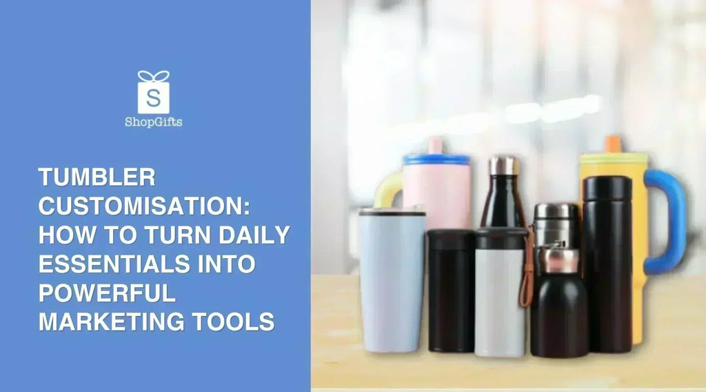 Custom Tumblers with Logo: How to Turn Daily Essentials into Powerful Marketing Tools