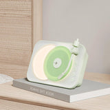 Multifunctional speaker and diffuser with moonlight glow and vinyl detail