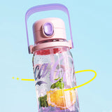 Sport-style lid for convenient, one-handed drinking