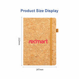 Professional Use Angle:
Soft cork-covered eco notebook—perfect for office meetings, journaling, or on-the-go note-taking.