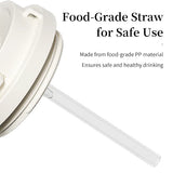 Antique-inspired white gardenia tumbler with shining finish, ideal for sophisticated corporate gifting.