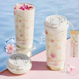 Germ Flower Collection - Sakura Shining Vacuum Tumbler