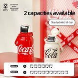 Includes a convenient screw-on cup lid and ergonomic handle for easy carrying.