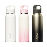 Coca-Cola Collection To The Wild Athletic Vacuum Bottle in sleek black and red design, ideal for outdoor use and corporate gifting.