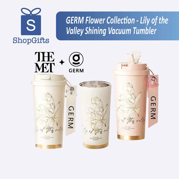 GERM Flower Collection Lily of the valley Shining Vacuum Tumbler