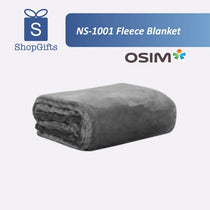 OSIM NS-1001 Fleece Blanket on a white background with ShopGifts logo.