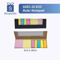 SGEC-10 ECO Ruler Notepad