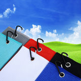 Waffle Golf Towel With Carabiner