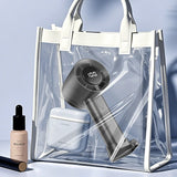 The fan is stored in a transparent plastic bag