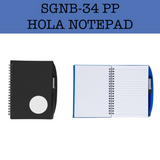 pp hola plastic notepad notebook corporate gifts door gift