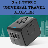 3 + 1 TYPE C UNIVERSAL TRAVEL ADAPTER