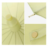 Elegant slim-handle umbrella with custom logo printing for brand visibility