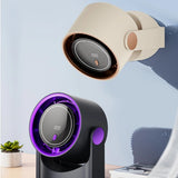 Two fans of different colors