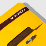detail of Sustainable Felt Notebook_PouchSet