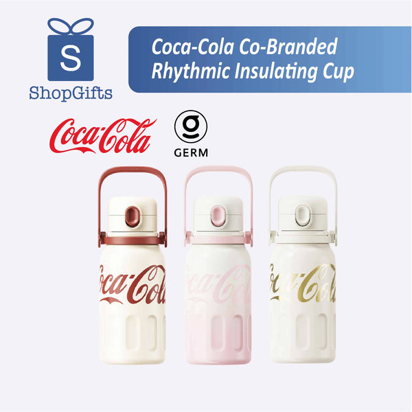 Coca-Cola Co-Branded Rhythmic Insulating Cup in vibrant red finish