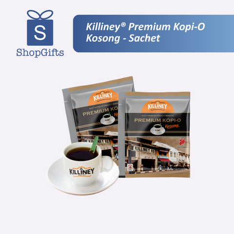 Killiney® Premium Kopi-O Kosong - Sachet