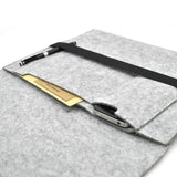 felt strap laptop sleeve corporate gift door gift