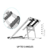 foldable laptop stand metal corporate gifts door gift