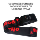 custom luggage strap corporate gift door gift