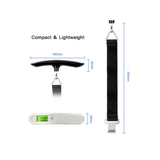 metallic led luggage scale corporate gifts door gifts