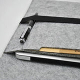 felt strap laptop sleeve corporate gift door gift