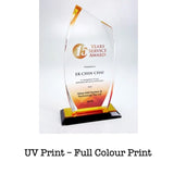 sg-24 trevo acrylic award plaque corporate gifts door gift
