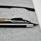felt strap laptop sleeve corporate gift door gift