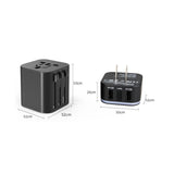 3 usb travel adapter corporate gifts door gift