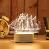 ship custom acrylic led light lamp corporate gifts door gift