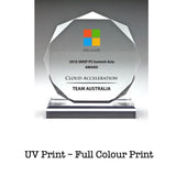 sg-27 hexa acrylic award plaque corporate gifts door gift