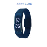 navy blue led digital watch corporate gift door gift