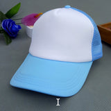 light blue trucker caps corporate gifts