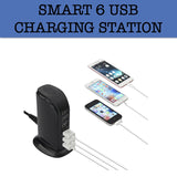 smart 6 usb charging station corporate gifts door gift