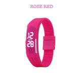 rose red led digital watch corporate gift door gift