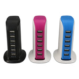 smart 6 usb charging station corporate gifts door gift