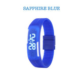 sapphire blue led digital watch corporate gift door gift