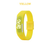 yellow led digital watch corporate gift door gift