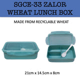 eco friendly wheat lunch box corporate gifts door gift