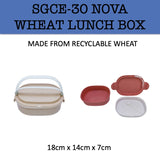 eco friendly wheat lunch box corporate gifts door gift