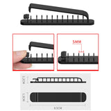11 slot slim cable organizer door gifts corporate gift