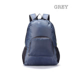 grey foldable travel backpack corporate gifts