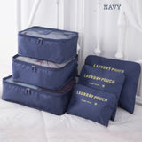 navy travel bag luggage set corporate gifts