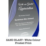 sgca-263m crystal award plaque corporate gifts door gift