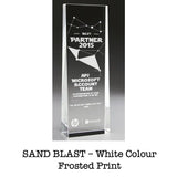 sgca-297m crystal award plaque corporate gifts door gift