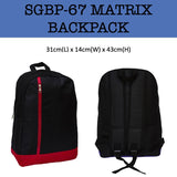 matrix backpack bag corporate gifts door gift