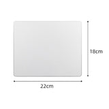 2 way metallic slim mousepad corporate gift door gifts