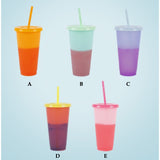 Magic Cold Cup Straw Tumbler2