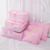 light pink travel bag luggage set corporate gifts